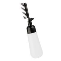 2 in 1 Hairs Dye Bottle with Comb Root Comb Applicator Bottle Hairs Dye Applicator Brush Hair Oil Applicator Bottle juoda