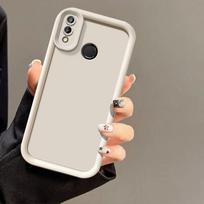 Dėklas Huawei Y6 2019, Dėklas telefonui Huawei Y6 Prime 2019, Huawei Y6S Matinis galinis dangtelis, Apsauga su odos pojūčiu, Smūgiams atsparus dėklas Huawei Y6 Prime 2019