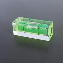 Stačiakampis gulsčiukas-liniuotė Balanso strypas su kvadratiniu burbuliuku, 40x15x15MM