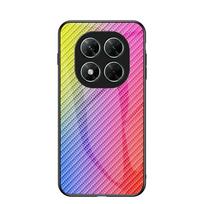 Colorful Tempered Glass Case For Xiaomi Poco X7 M7 F7 C85 15T 15 Ultra Redmi Note 14S 14 Pro Plus 5G A5 15C Stripe Back Phone Cover Xiaomi Poco M7 Pro 5G