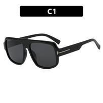 Women's sunglasses T-shaped square sunglasses, fashionable large-frame sunglasses