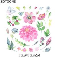 Lyginimo lipdukai drabužiams Pleistrai drabužiams Rinkinys Lipdukai Gėlių pleistras DIY Flex Lydomas perdavimo vinilas Lipni juosta C pink