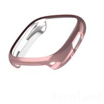 Visas apsauginis dėklas, skirtas Fitbit Versa 4 SmartWatch ekrano apsaugai Fitbit versa4 Priedai Rėmo dėklai Minkštas TPU karštas For Fitbit Versa 4 rožinė