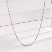 Minimalistinis 1,8 mm storio vytos grandinėlės vėrinys - moteriškiems raktikauliams, lengvas prabangus papuošalas
