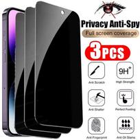 Protetores de Tela de Privacidade para iPhone, Vidro Temperado Anti-espião, iPhone17 16 15, 12, 13, 14 Pro Max, Mini, 7, 8 Plus, 11, XS, 3 Unidades iphone 11 juoda