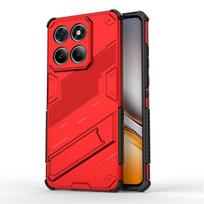 For Motorola Edge 60 Fusion Case For Motorola Edge 50 60 Fusion Cover Punk armor Shockproof Hard Rubber Bracket Bumper Motorola Edge 60 Fusion raudona