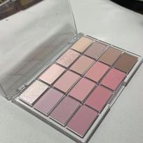 Korean Eye Shadow Disk 16 Color Beads Matte Pink Earth Brighten Lying Silkworm Daily Light Makeup Low Saturation gray