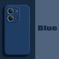 For Xiaomi Poco C85 4G Case For Case for Poco C85 4G Cover Liquid Silicone TPU Shockproof Phone Case for Xiaom Poco C85 4G For Poco C85 171 mėlyna
