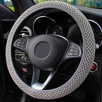 Aukštos kokybės neslystanti ratų apsauga Vairo dangtelis automobiliui 1x Naujas pilka spalva