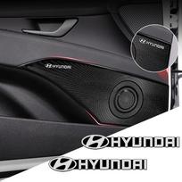 Automobilio Garso Apdaila Ženklelis Modifikuotas Logotipas Garso Lipdukai Hyundai I30 I20 IX35 I40 Tucson Getz Sonata Veloster Elantra Solaris 2pcs