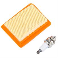 Serviso rinkinys Oro filtras Uždegimo žvakė Tinka Stihl FS120 FS200 ir FS250 krūmapjovėms
