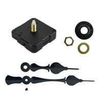 Kokybiškas kvarcinio laikrodžio mechanizmas Tylus kvarcinis mechanizmas Pakeitimo rinkinys Apima tvirtinimo detales, rodykles 5-8 mm storio plokštei B