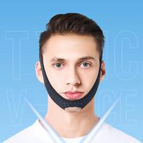 V veido formavimo masažuoklis nuo raukšlių Red Soins De Double Chin Bandage Plonas veido priežiūra Grožis Sveikata Lieknėjimas Vyrams onesize