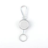 Retractable Keychain Badges Holder with 27.56inch Steel Retractable Cord AntiLost Card Badges Holder Easy to Use balta