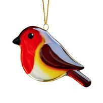 Lydyto stiklo paukščių ornamentas Akrilinis kolibris Pelėda Mėlynoji kėkštė Tulžys Čikadė Kalėdinis ornamentas eglutės dekoravimui 8cm C