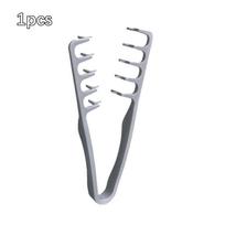 Creative Gift Easy To Clean Hair Styling Fluffy Roots Combs Lightweight Portable Hair Combs Hair Care Tool Salon Styling Comb 1pcs pilka spalva