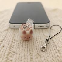 Coffee Cup Cat Phone Dust Plug with Anti-Lost Strap, Phone Decoration Accessories, Phone Charms, Charging Port Protector For Type-C