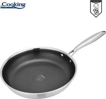 Keptuvė nerūdijančio plieno su keramikos danga 30x6cm HR-MRK-30T HEINNER