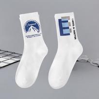 Zhuji Cotton Basketball Socks: White, Sweat-Absorbing, Mid-Calf, Unisex Sports Socks for Autumn and Winter. One Size/35-44