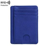 RFID Blocking Card Holder with Airtag Hole, Ultra Thin Anti-Scan Wallet, Lightweight Pocket Organizer for Cards & Coins