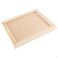 Rėmeliai, Dažomi, Neapdoroti mediniai paveikslų rėmeliai rankdarbiams 23x19cm