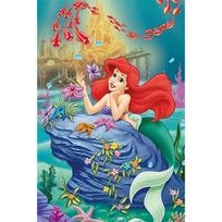 Undinėlė Disney Arielė Animacinis Paveikslėlis Gręžimo Kabantis Elementas Dėlionė Išpardavimas Dygsnio Mozaika 5d Menas Deimantinė Tapyba Rankdarbis Dovana Didelis Dydis Round 20x30cm