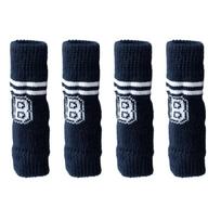 4pcs Dog Socks Knee Pads Pet Knee Protector Fit Small to Medium Dogs Cats S