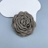 Large Flower Lapel Pin French Style Ornamental Pin Versatile Camellia Brooch ruda