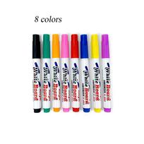 Magic Water Drawing Doodle Pen Whiteboard Markers Erasable Floating Pen Magical Water Painting Pen 8 colors