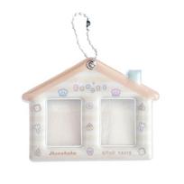 Photocard Holder Korean Popular Photo Card Holder with Keychain ID Cards Holder Pendant Keychain Student Card Sleeves geltona