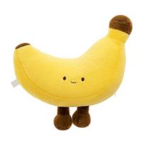 Bananų lėlė minkštas pliušinis žaislas, labai elastinga, draugiška odai, miela apkabinama pagalvė, pagalvėlė, miego pagalvėlė, dovana vaikams S yellow