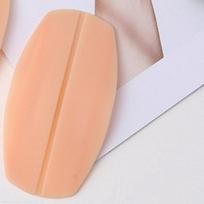 4pcs Non-Slip Silicone Bra Strap Pads - Invisible, Comfortable Anti-Slide Shoulder Pad Holders for Bras in Solid Colors 4PCS
