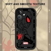 Marvel Spiderman Ironman dėklas iPhone 16e 13 12 11 Pro Max 15 16 14 Plus XS Max XR 17 Air minkštas dangtelis iPhone 16e
