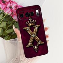 Google Pixel 10 Pro XL dėklas prabangus karūnos raidžių dangtelis minkšto silikono dėklas Google Pixel 10 Pixel10 Pro XL galinis dangtelis krepšiai Google Pixel 10