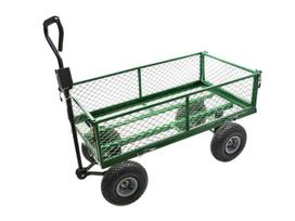 Sodo vežimėlis Geko G71110, metalas, žalia sp.