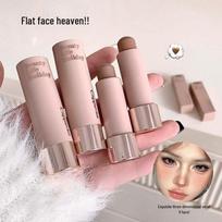 Cappuvini Luminous Silky Contour Stick - Natural Matte Nose Shadow & Highlight 3D Makeup 01# Cool Gray 4.3g gray