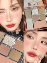Violetinė akių šešėlių paletė Sukurkite svajonių makiažą Blizgučiai perlamutrinių akių šešėlių paletė Fashion Charming korėjiečių akių makiažo paletė 20#