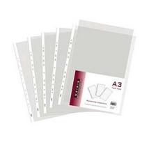 Įmautės A3/100vnt. 75mic vertikalios skaidrios OSIRIS