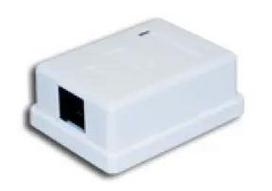 A-LAN GN005 tinklo jungiamoji dėžutė "Cat5e", balta, BOXAECGN005
