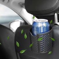 Multi-functional Car Seat Back Drink Rack Storage Bin with Universal Fit Cup Holder OneSize