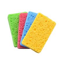 Absorbent Cellulose Kitchen Cleaning Sponges Set Multipurpose Dishwashing Scrubbers Durable and Lightweight for Household Use One Size