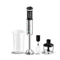 Cecotec  Hand blender | Power Neutron 1100MAX Cream&Crush | Hand Blender | 1100 W | Number of speeds Adjustable | Turbo mode | Chopper | Black/Silver | 3912 | 8435484039123