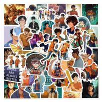 60 Percy Jackson Movie Cartoon Stickers for Notebook, Skateboard, or Guitar Decoration