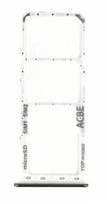 SIM kortelės laikiklis Samsung A325 A32 4G 2021 baltas originalus (service pack)