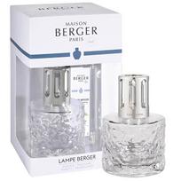 Maison Berger Paris Gift set catalytic lamp Mirage Transparent + Pure White Tea refill 250 ml Purškiamas Kvapas namams