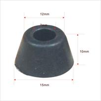 Black Rubber Shock Absorption Anti-Slip Pads for Appliances, Furniture, and Tables