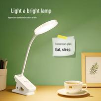BULL Stepless Dimming Rechargeable LED Clip Desk Lamp