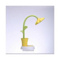 Kids Desk Lamp, Led Desk Lamp, Touch Sensor Dimmable Bedside Lamp, Eye Reading Lamp with Pen Holder(yellow)