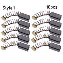 Įrankiai Rotacinio įrankio varikliai Atsarginės dalys Mini grąžtas Elektrinis šlifuoklis Pakeičiami universalūs angliniai šepetėliai 10pcs style 1