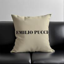 C-Colorful Fashion Emilio Pucci Pillow Case Anti-Dustmite Pillowcase Invisible Zipper Silky Short Plush Sofa Cushion Cover Peach skin 18*18(CM)-1Pcs